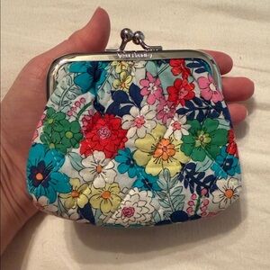 Vera Bradley Colorful Floral Clutch